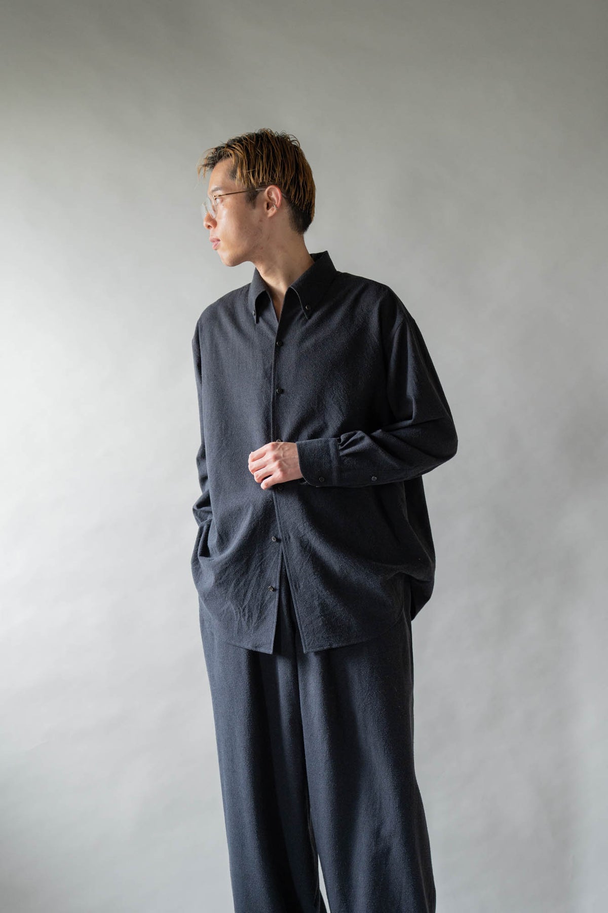 silk wool  nidom bio shirt