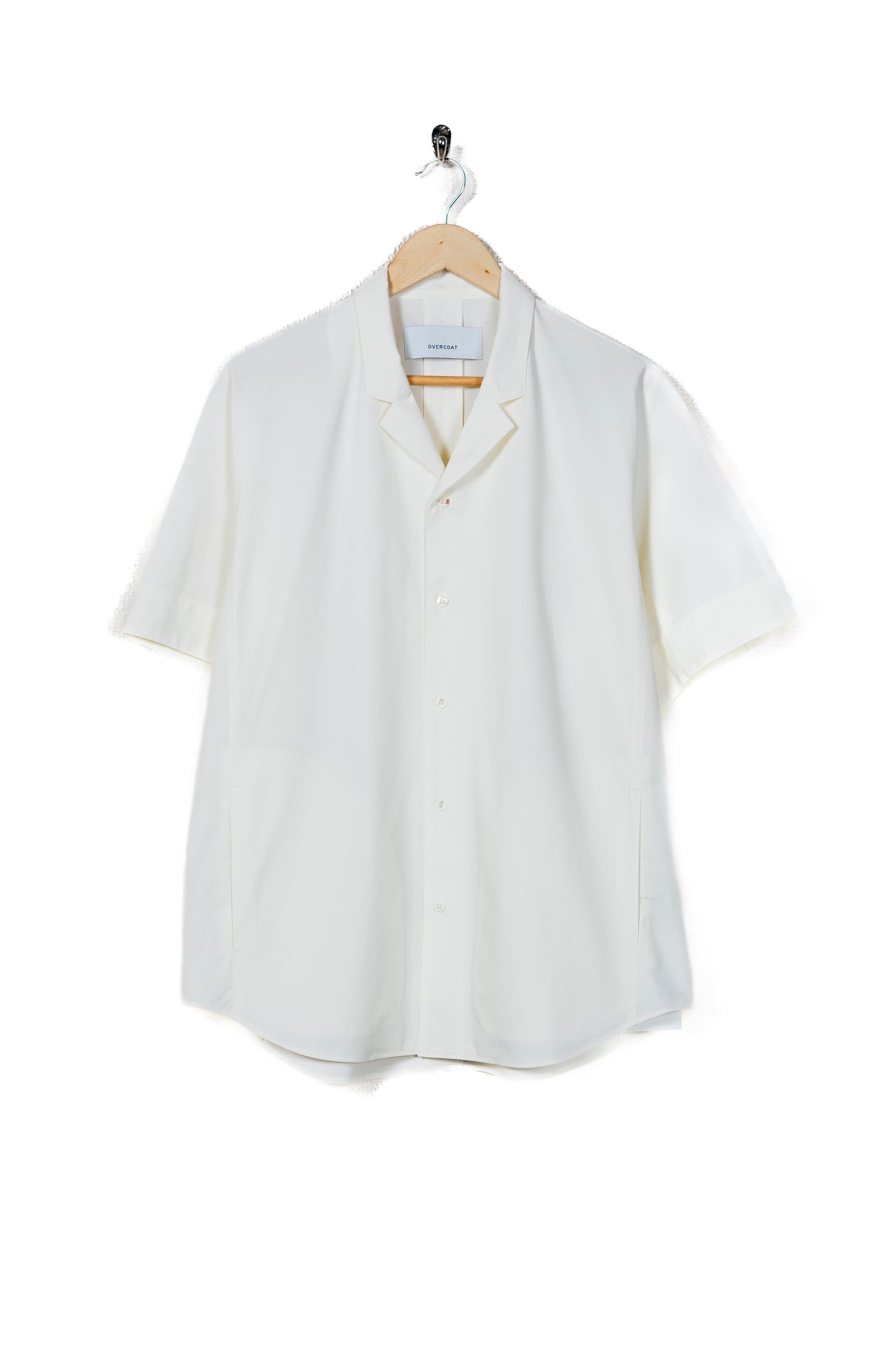 Dolman Sleeve Short Sleeve Top with Notched Collar