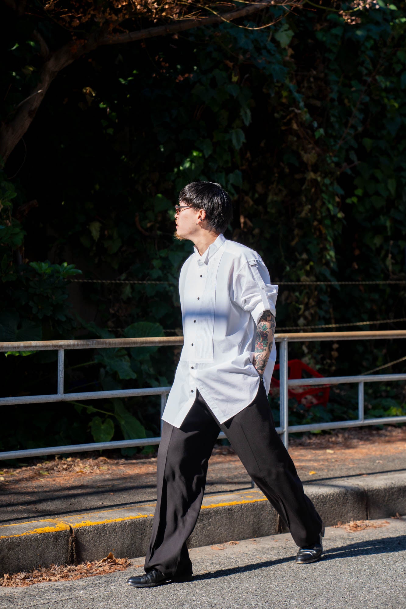 Chiyonofuji Collaboration Tuxedo Shirt | シャツ OVERCOAT（オーバー