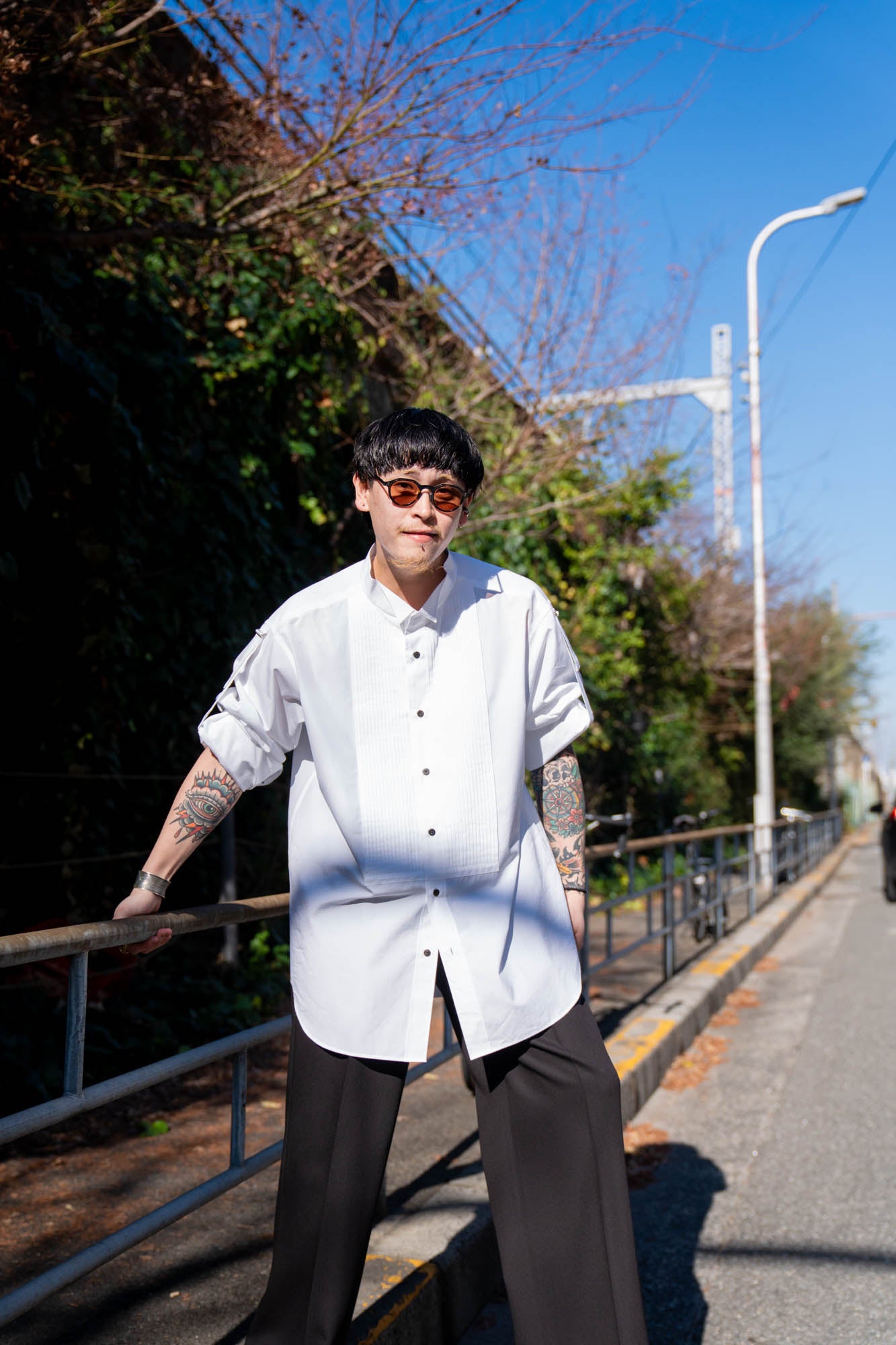 Chiyonofuji Collaboration Tuxedo Shirt | シャツ OVERCOAT（オーバー