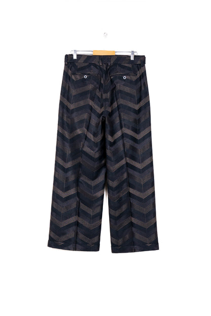 BELTED BUGGY TROUSERS