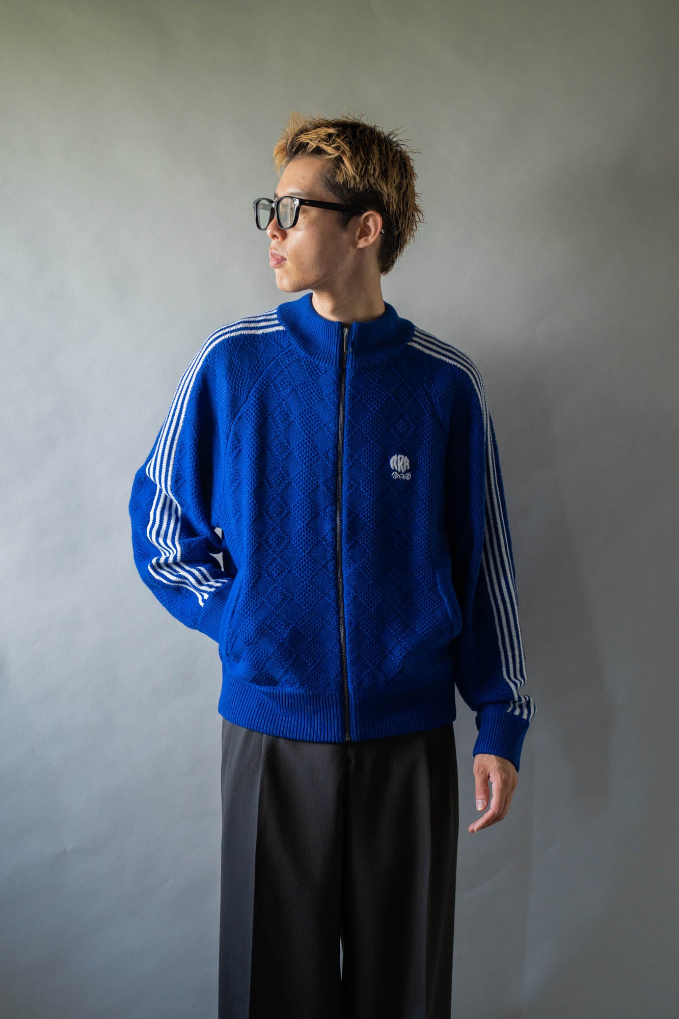 KNITTED TRAINING JACKET