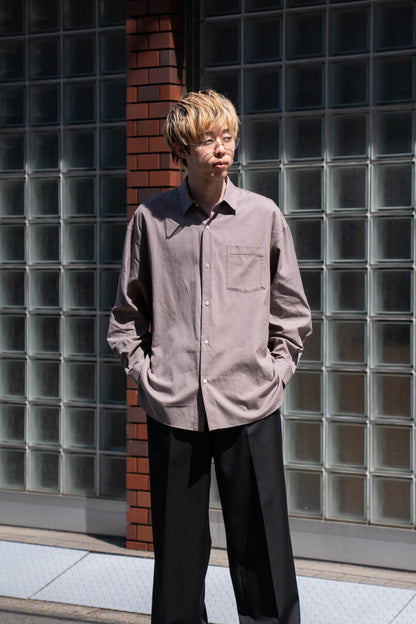 Soft Oxford Wide Shirts