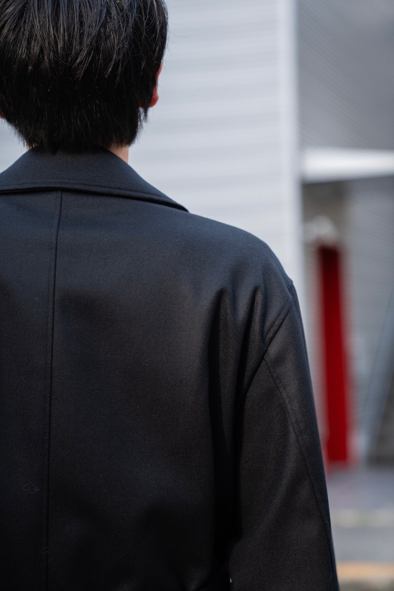 OVERSIZED DOUBLE BREASTED COAT(ST.1202)