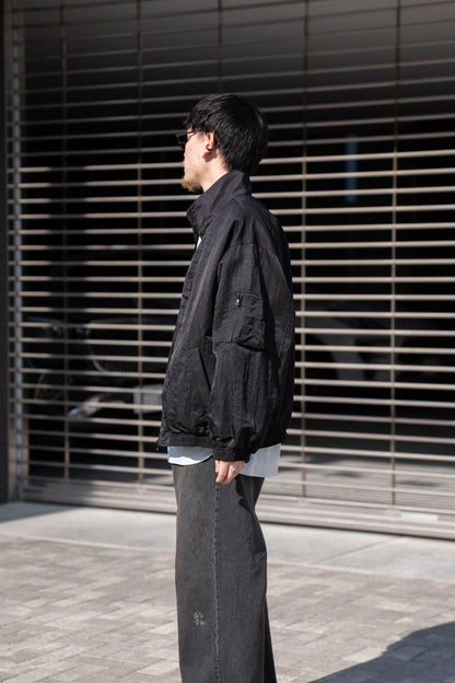 SHRUNK NYLON OVERSIZED FIGHT JACKET(ST.1386)