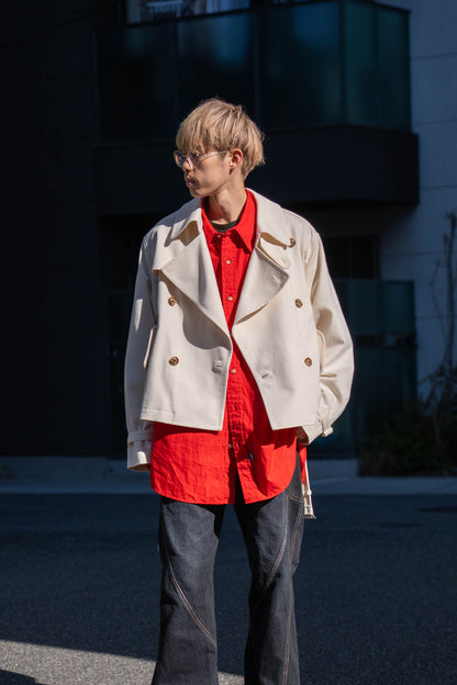 SHORT TRENCH COAT