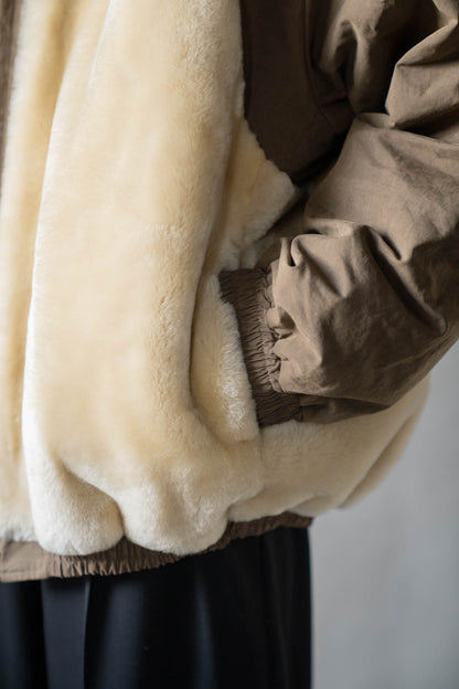 MOUTON INNER REVERSIBLE PADDED JACKET(ST.1556)