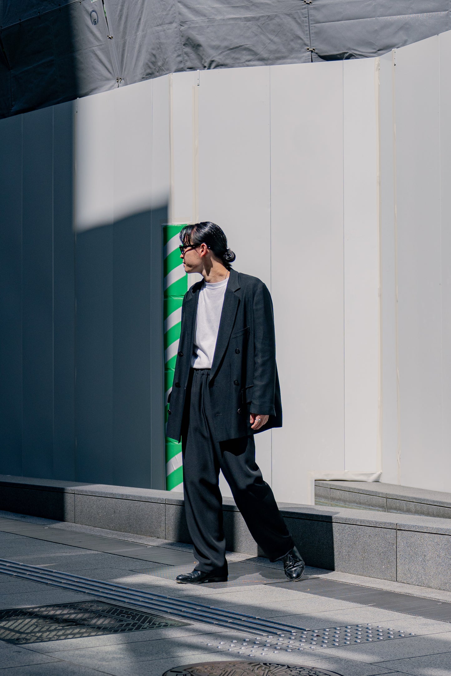 sign別注  TRICOTINE DOUBLE BREASTED JACKET ＆ TRICOTINE DRAWSTRING TROUSER