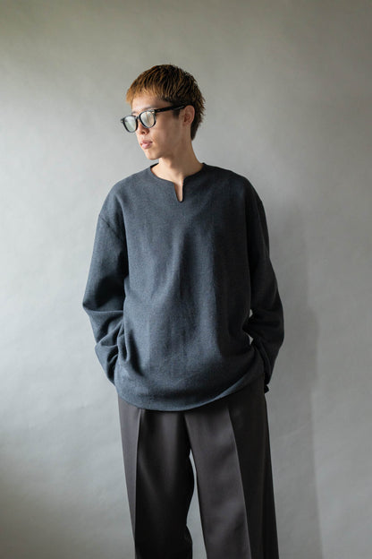 Rough&Smooth Thermal Over-neck L/S