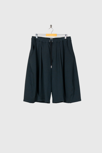 Pleated Balloon Sweat Shorts