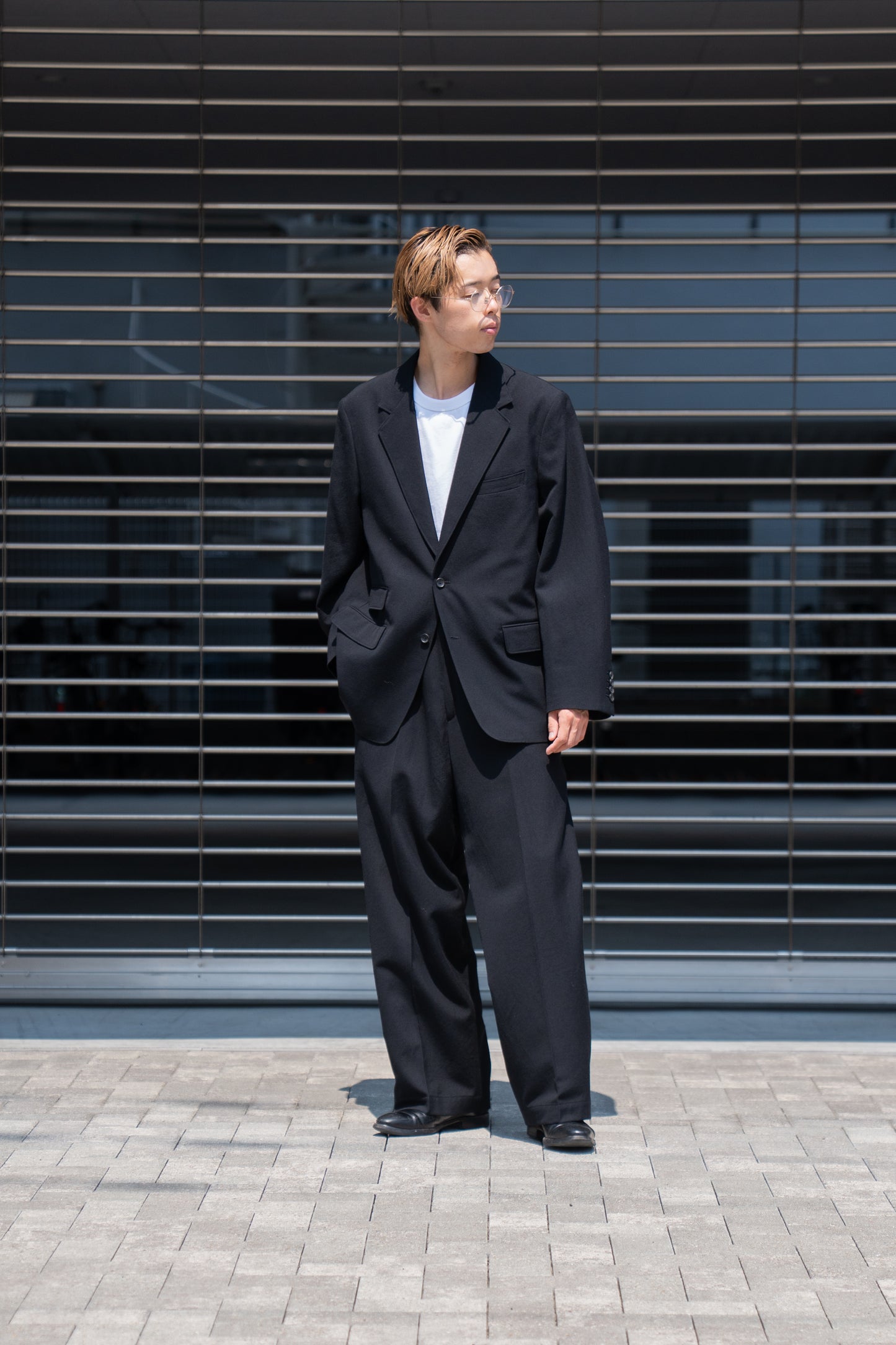 Wool Gabardine 2B Jacket