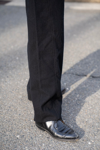 WOOL/CASHMERE FLEECE EASY TWIST TROUSERS(ST.1270)