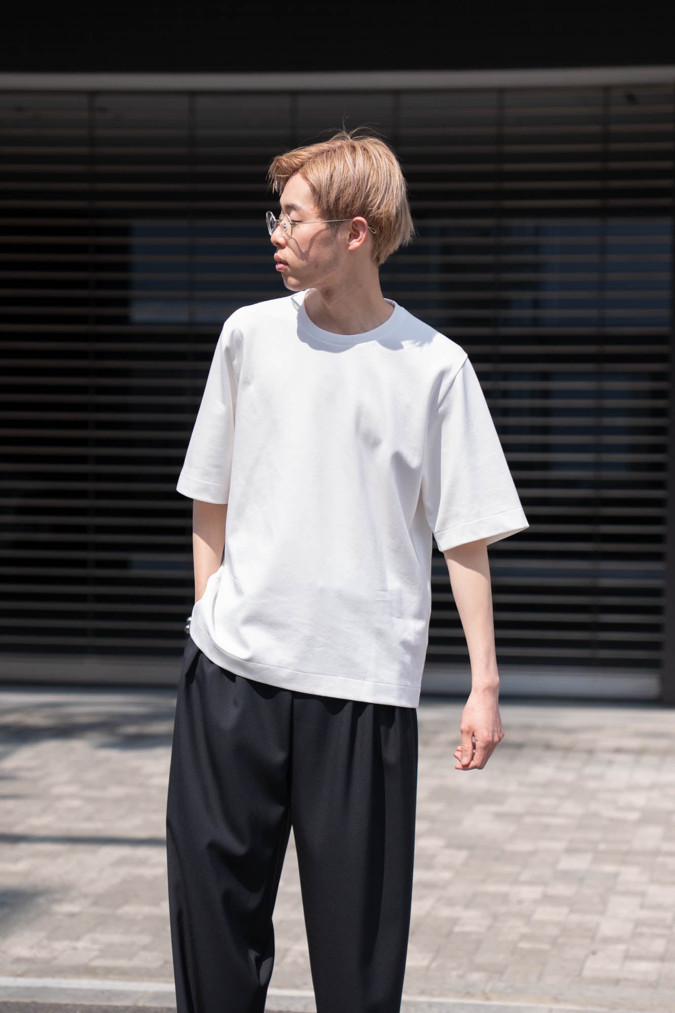 HALF-SLEEVED T-SHIRT