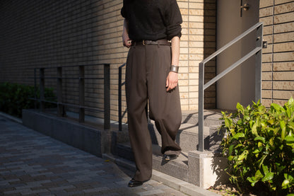 EASY LONG WIDE TROUSERS(ST.1610)