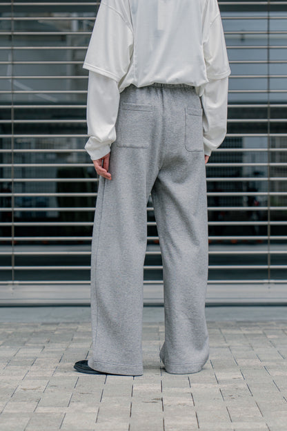 YAK/COTTON SWEAT EASY TROUSERS(ST.1288)