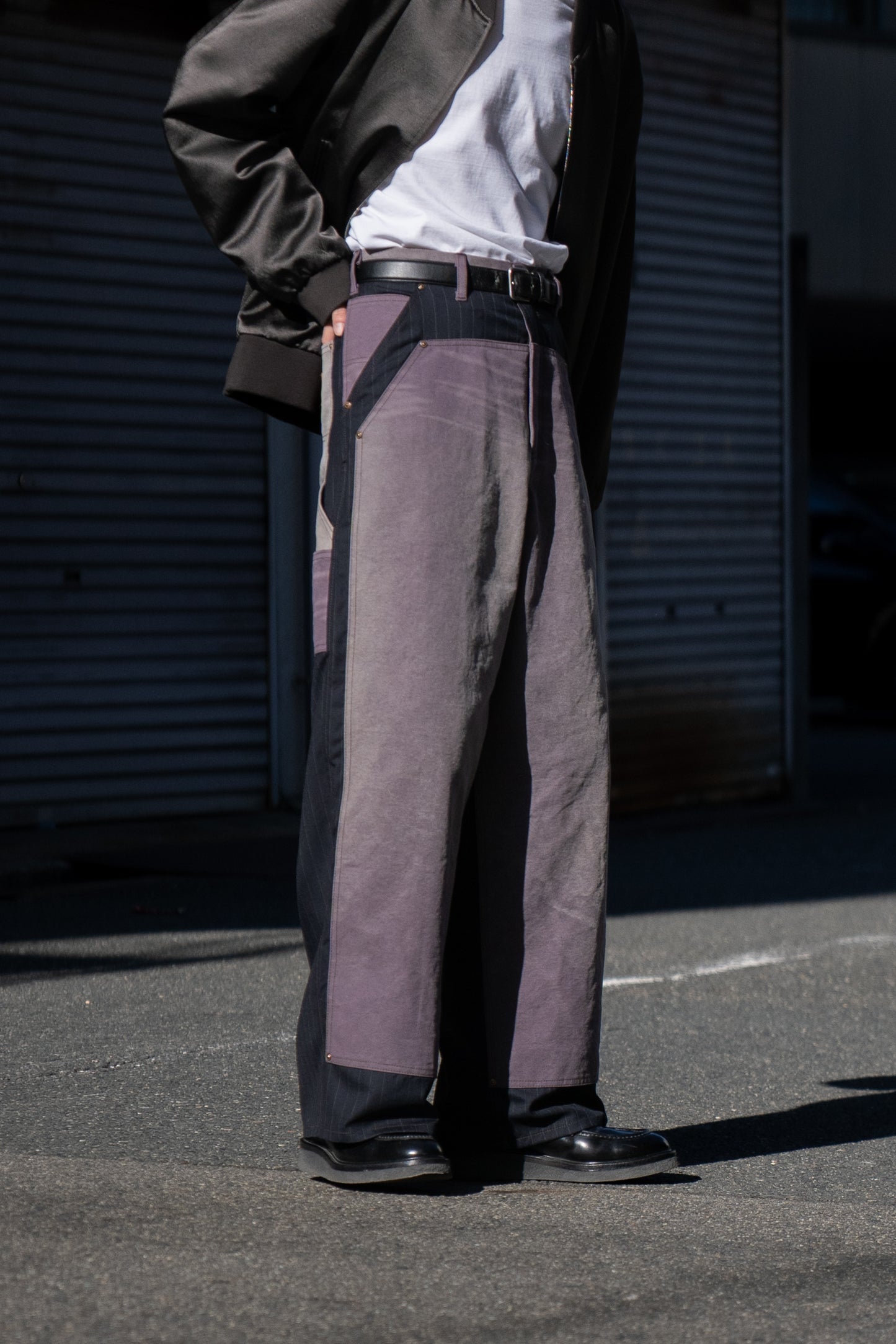 Exclusive Vintage-eﬀect work pants