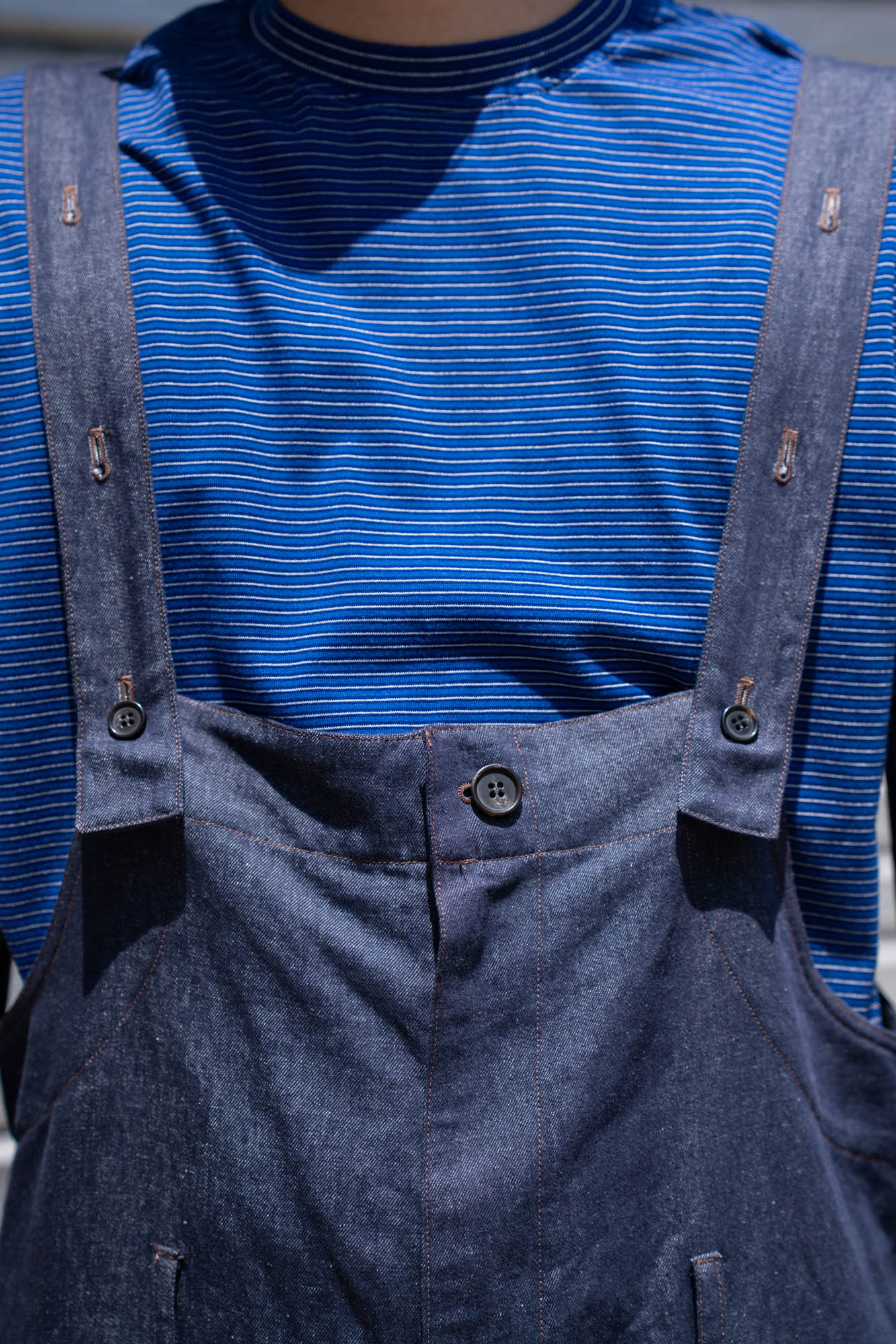 Short Denim Overall