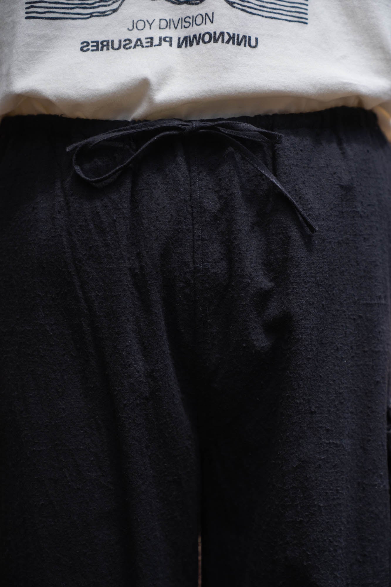 Silk/Cotton Nep Side Seamless 4P Pants