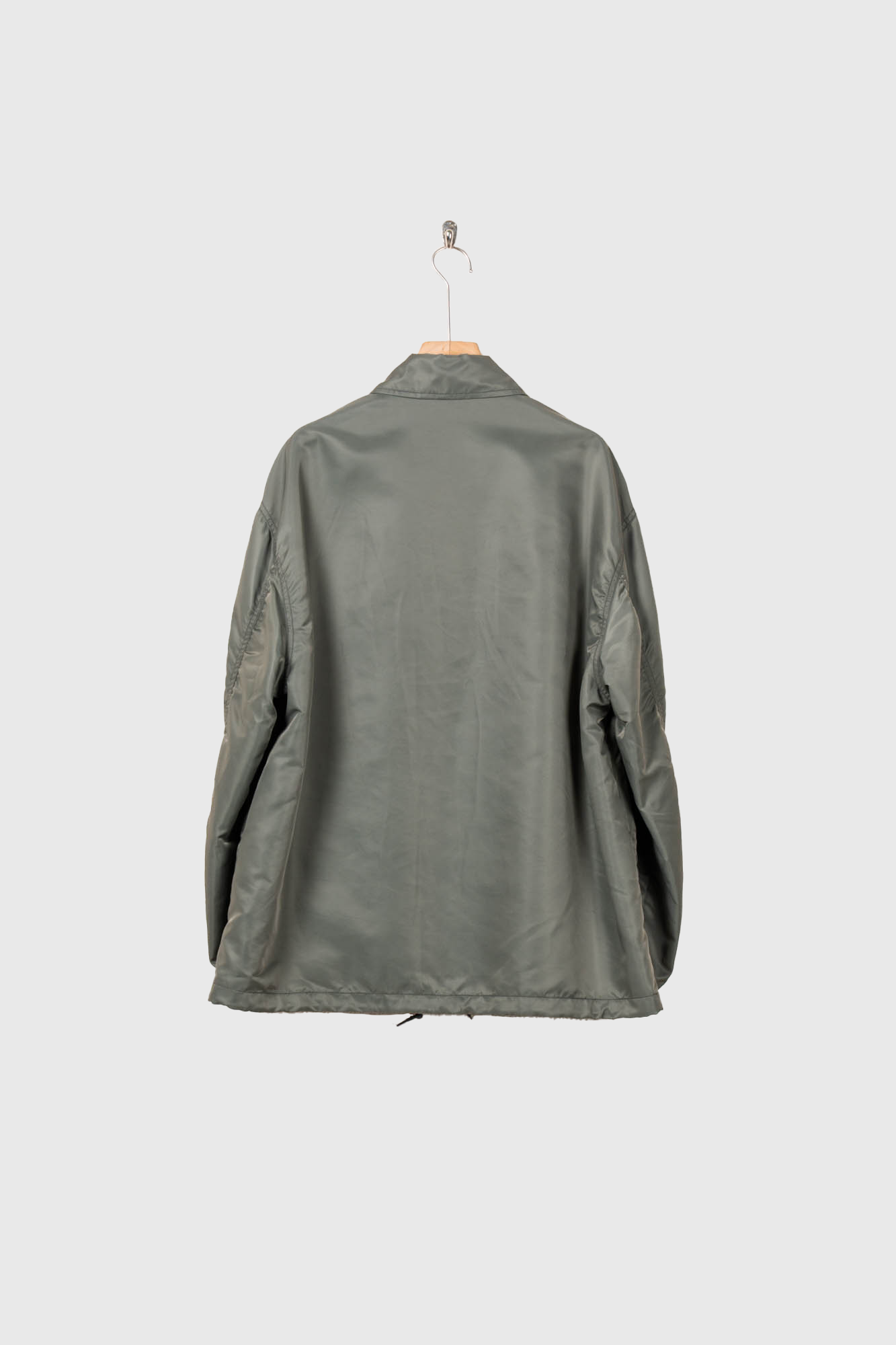 Washed Nylon Coach Jacket