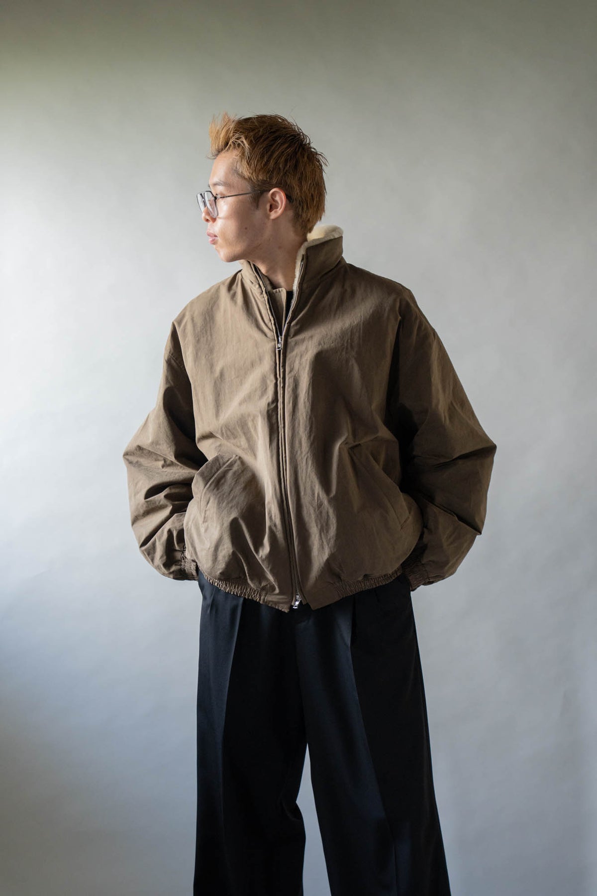 MOUTON INNER REVERSIBLE PADDED JACKET(ST.1556)