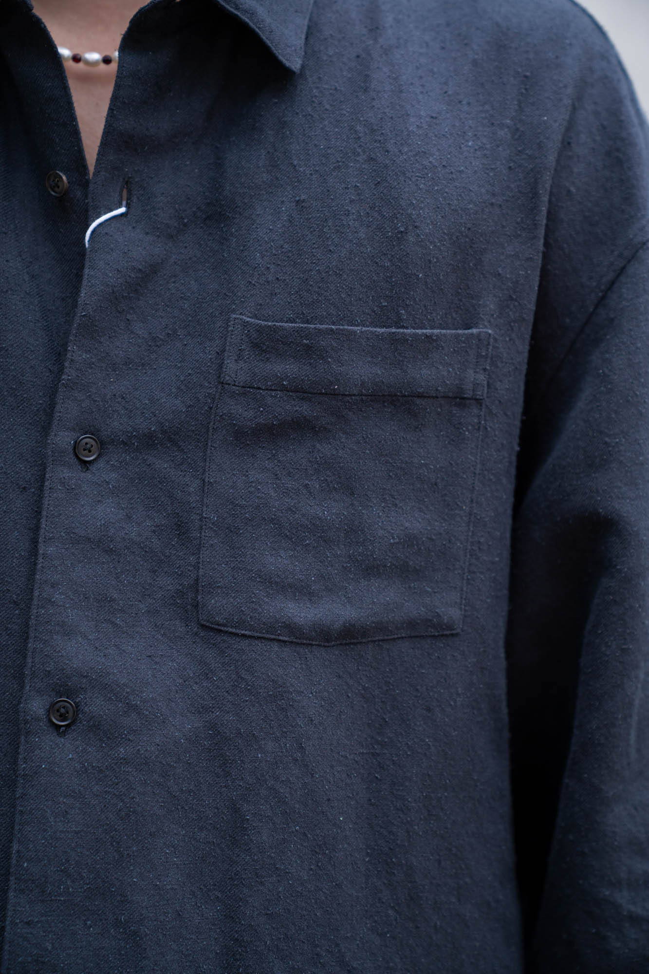 Linen Silk Wide Shirts