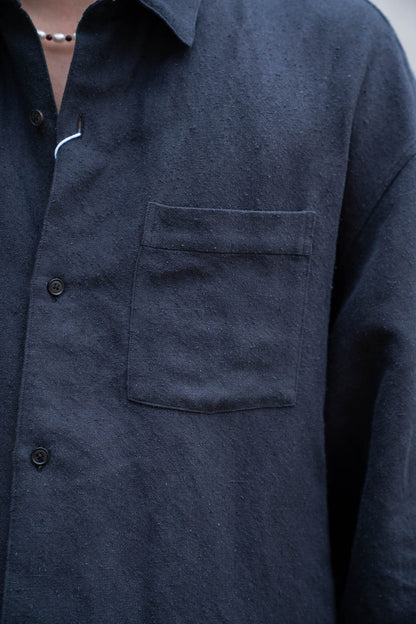 Linen Silk Wide Shirts