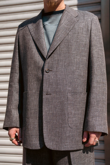 WOOL LINEN 2B JACKET