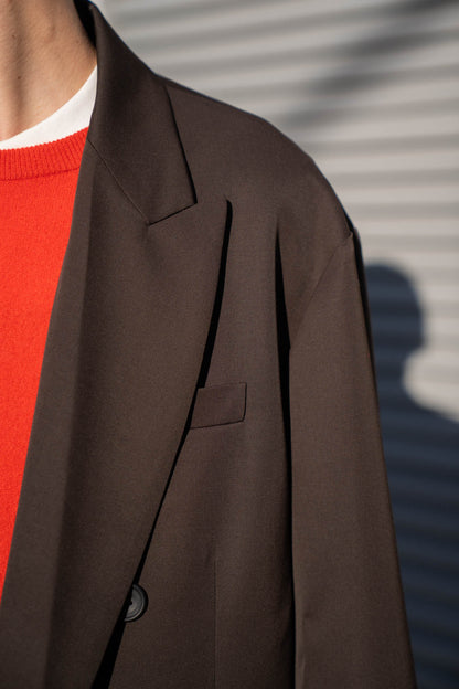 OVERSIZED DOUBLE BREASTED JACKET(ST.1411)