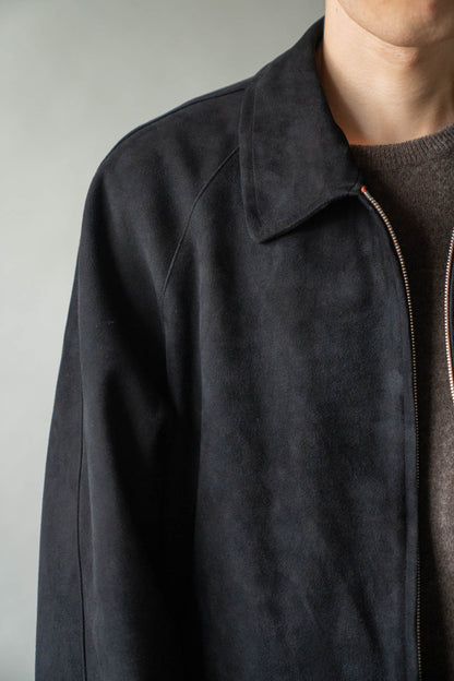 sheep suede blouson