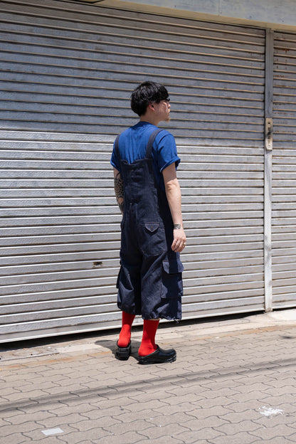 Short Denim Overall