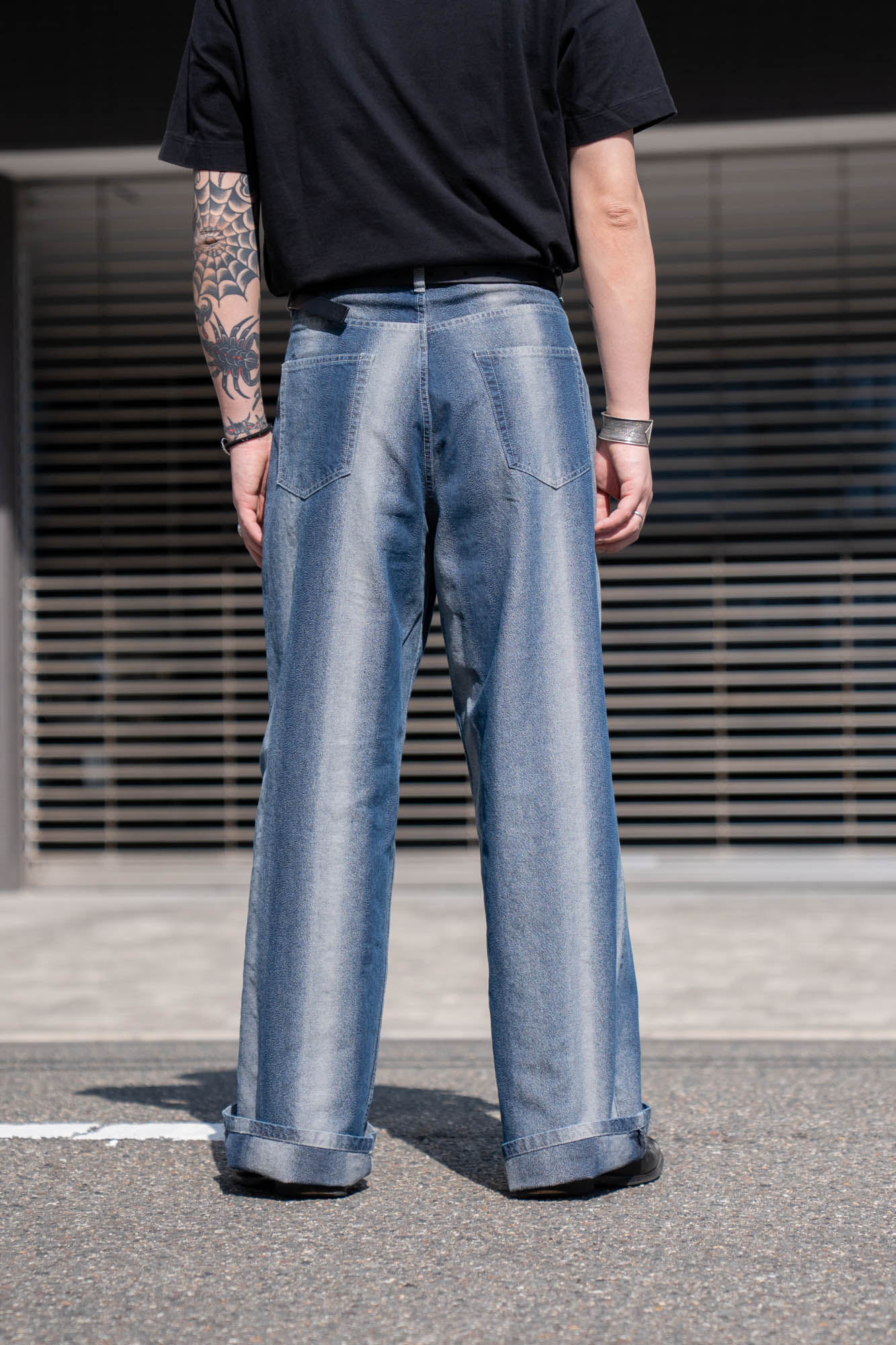 GRADATION DENIM PANTS (BAGGY)