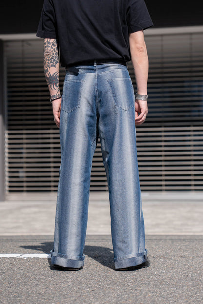 GRADATION DENIM PANTS (BAGGY)
