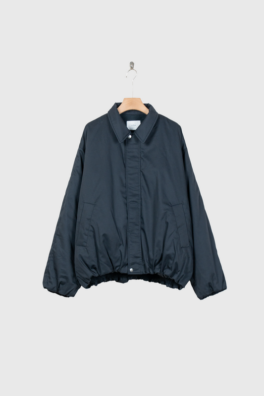 WIDE SQUARE ZIP UP DOWN JACKET