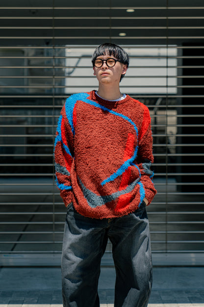 Jacquard-design knit