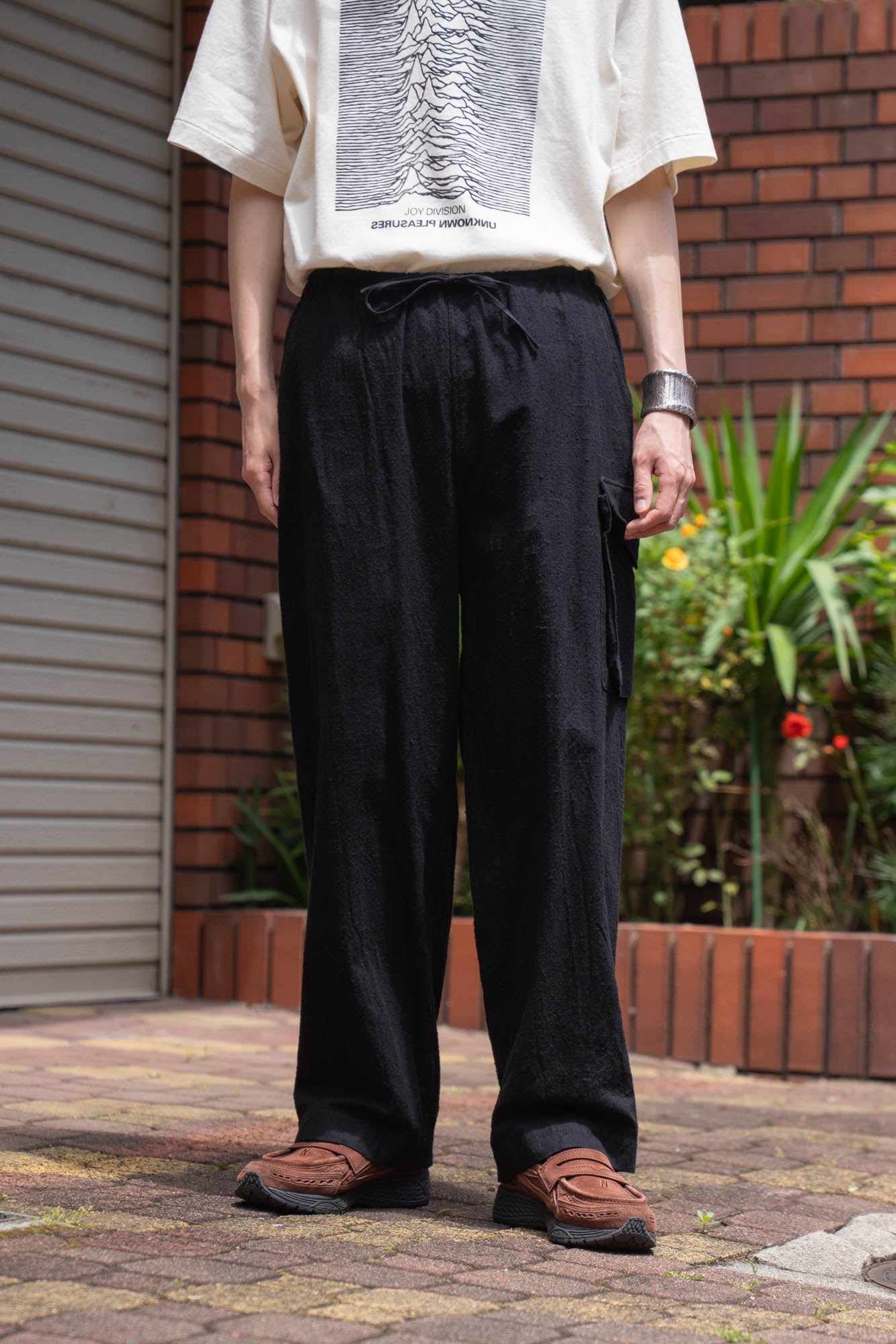 Silk/Cotton Nep Side Seamless 4P Pants