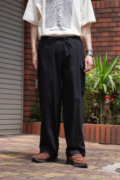 Silk/Cotton Nep Side Seamless 4P Pants