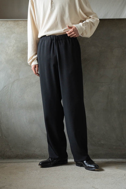 Drawstring Trouser in Rayon Tricotine