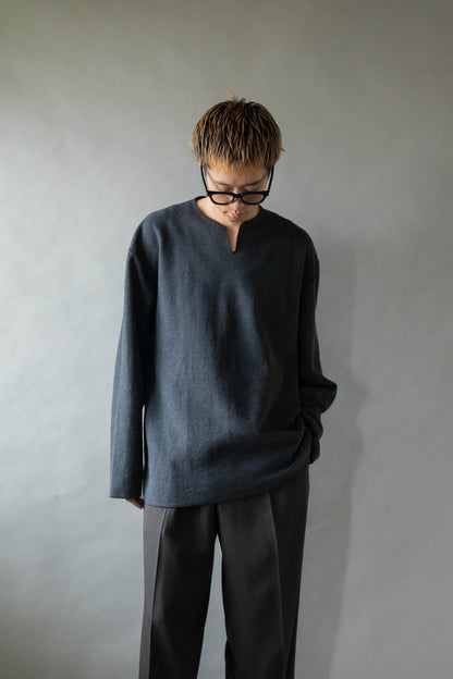 Rough&Smooth Thermal Over-neck L/S