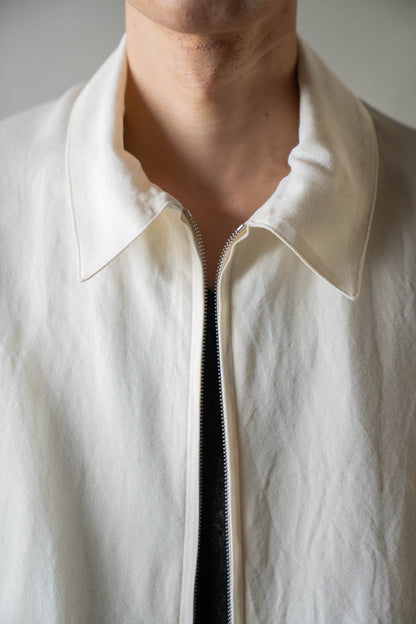 Washed Wool Silk Sports Jacket