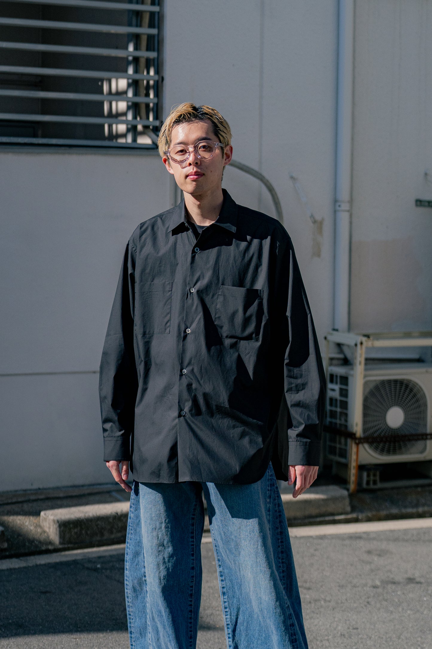 OVERSIZED DOWN PAT SHIRT (ST.1157)