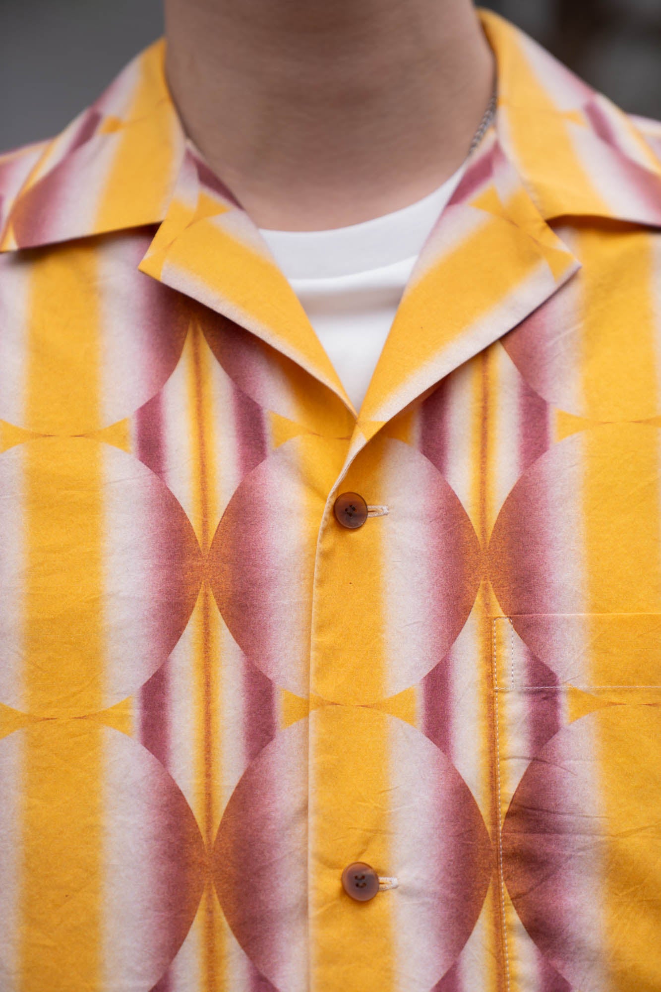 BEAUTEX GRADATION PRINT SHIRT