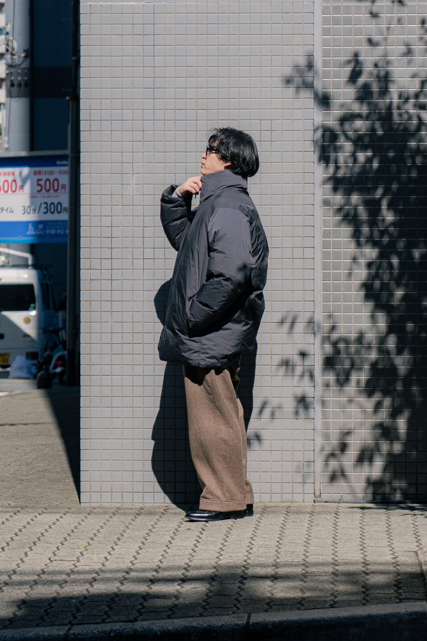 FUNNEL NECK DOWN JACKET