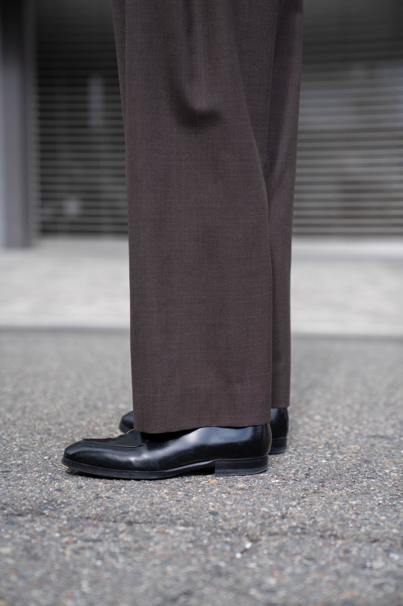 5 Tuck Trouser in Wool Tropical