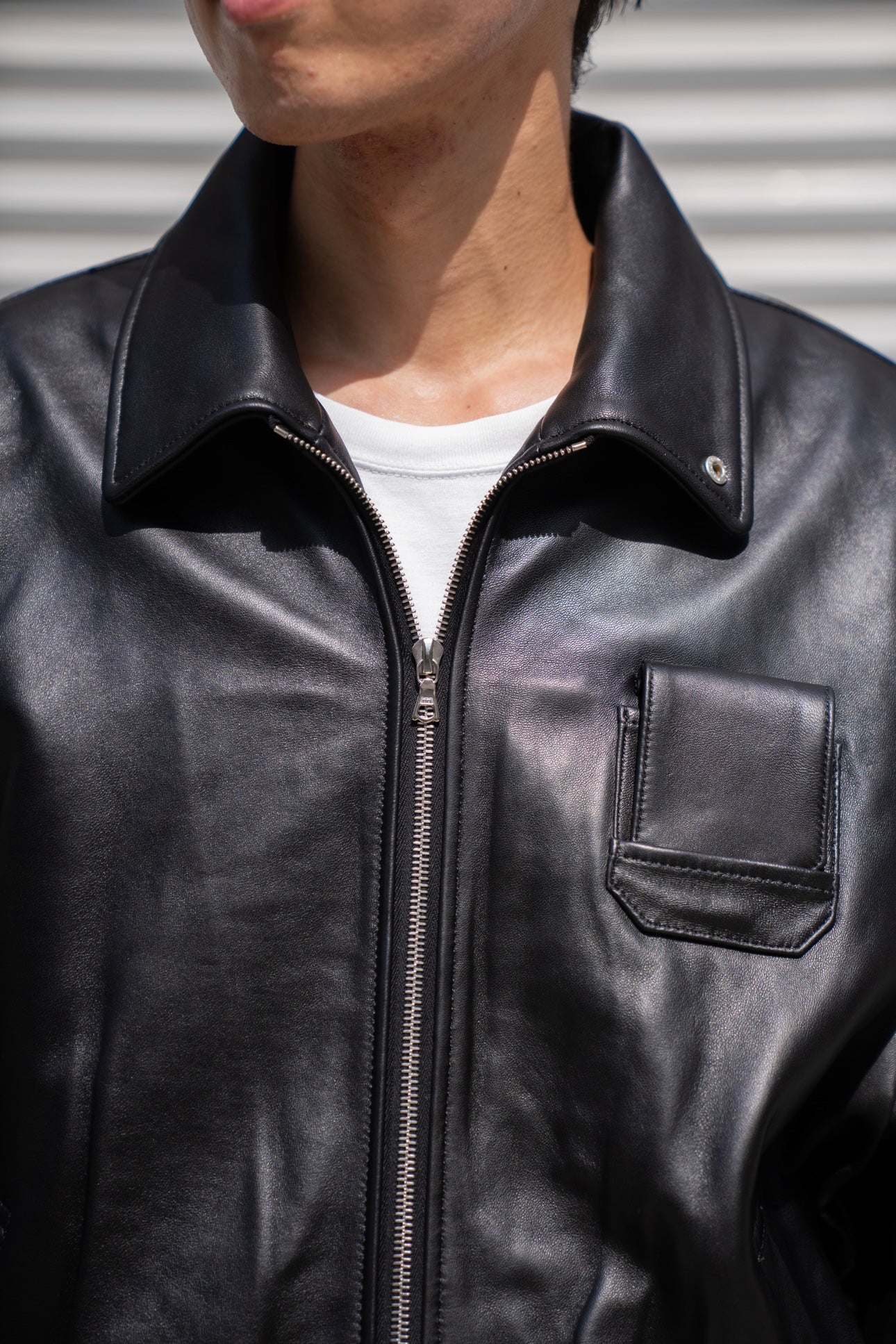 ssstein（シュタイン） 25AW - SHEEP LEATHER FLIGHT JACKET(ST.1219