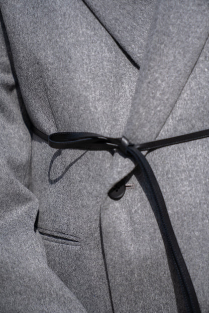 W/CA BEAVER BACK SLASH PEAK LAPEL JACKET(ST.1243)