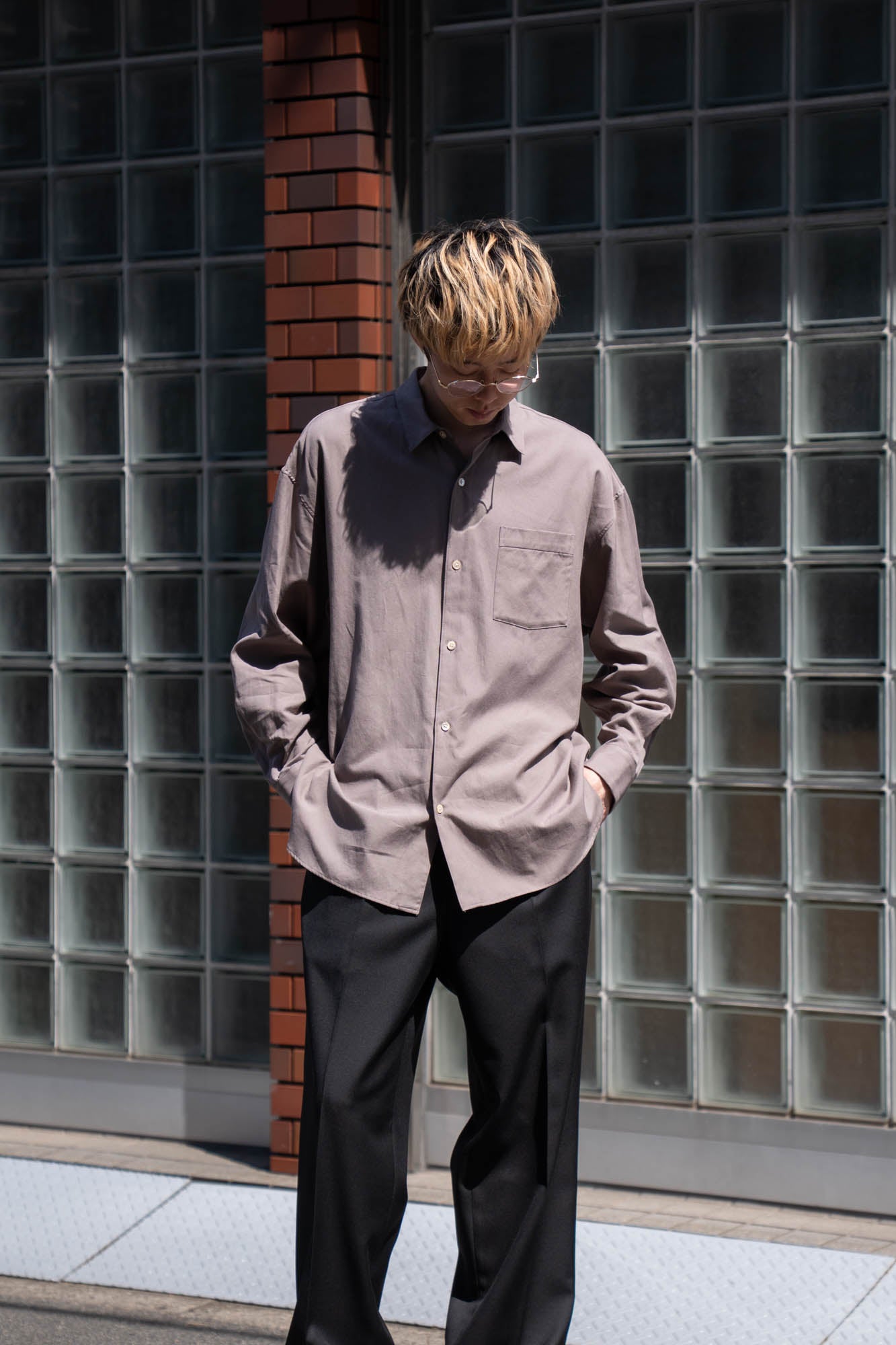 Soft Oxford Wide Shirts