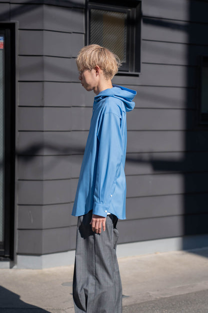 Hooded Wool Shirt