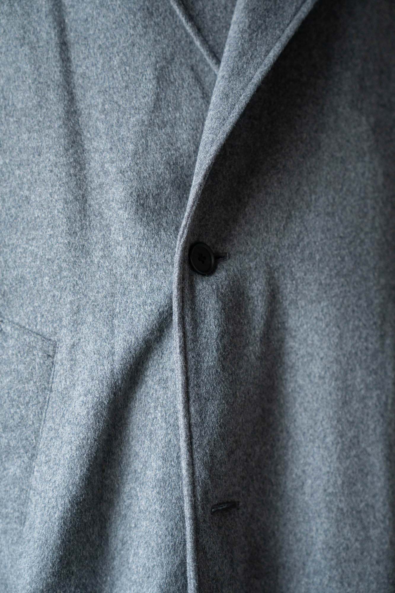 WOOL CASHMERE LAYERED COMBINATION COAT(ST.1539)