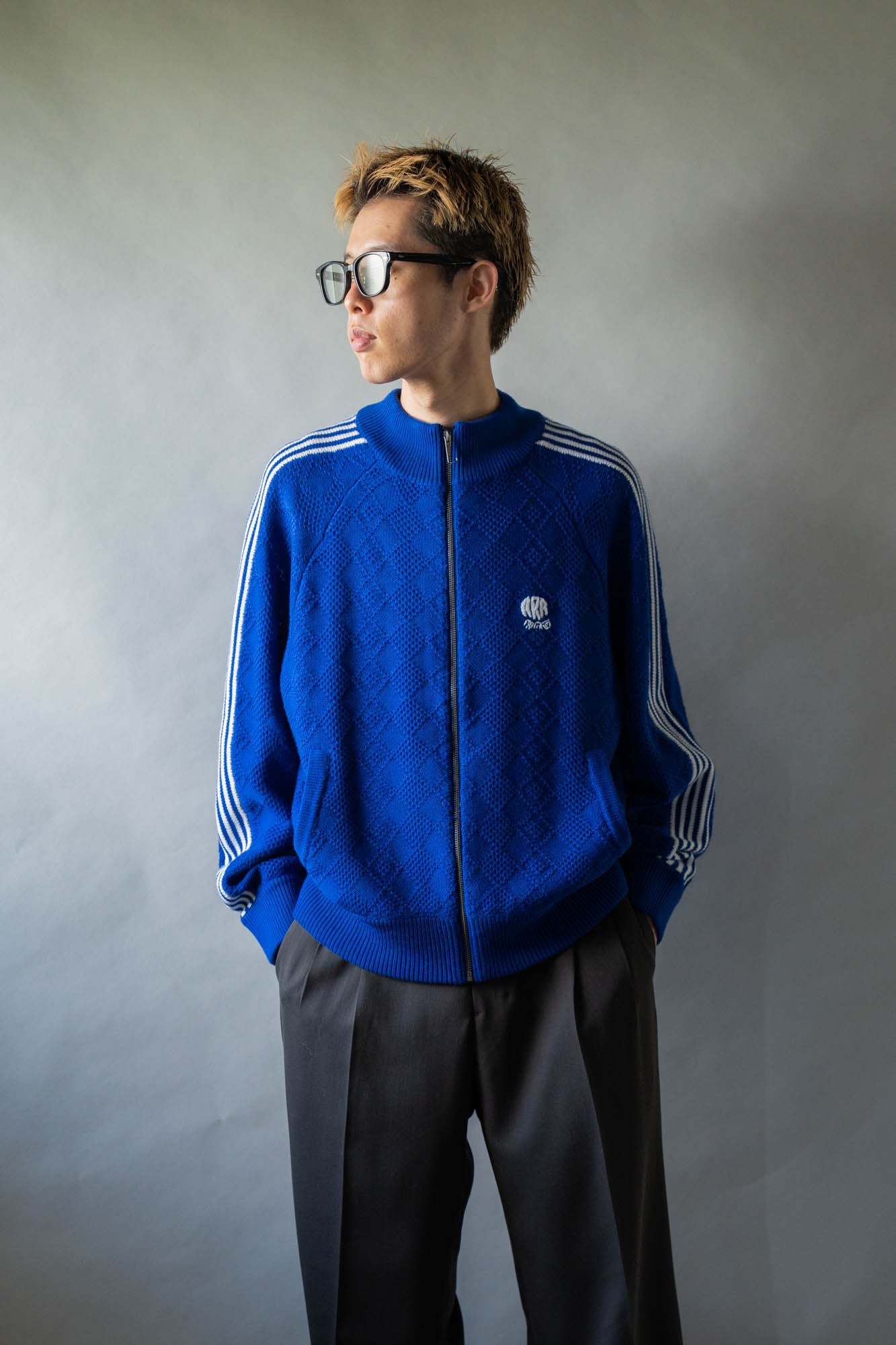 KNITTED TRAINING JACKET