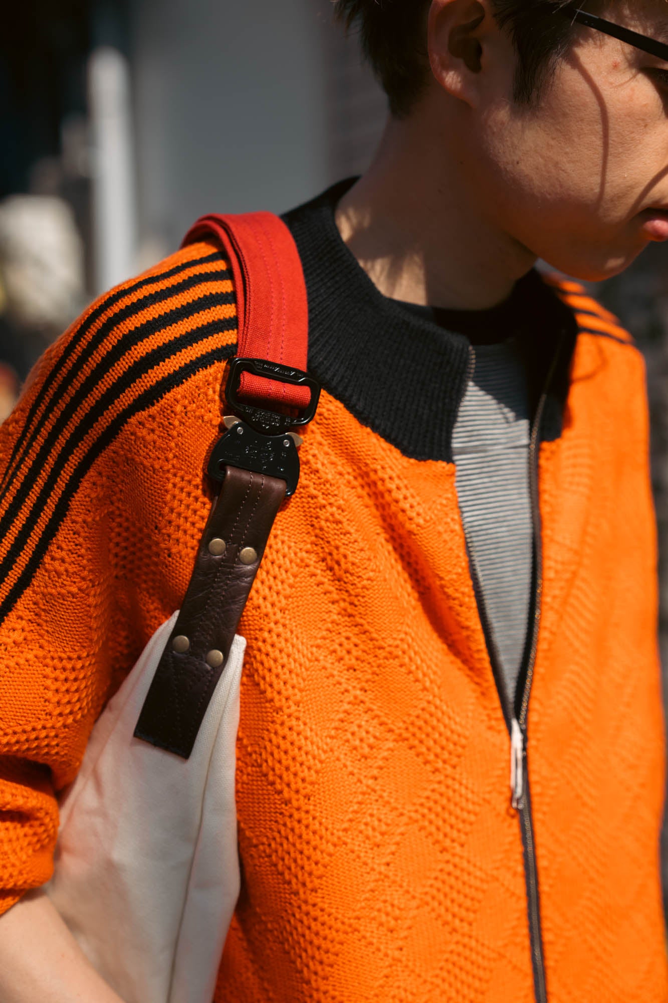 KNITTED TRAINING JACKET